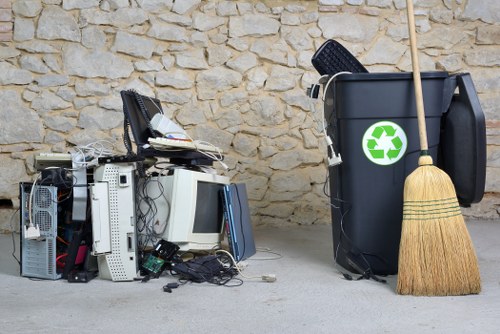 Whitechapel commercial waste removal team