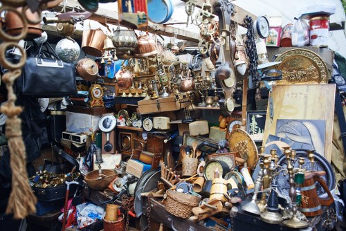 Wide range of items being cleared from a home in Whitechapel